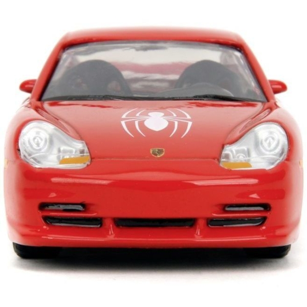 Машина металлическая Jada Марвел. Человек-Паук Порше 911 GT3 RS (996), 1:32, красный (253222020) - Pampik - 8