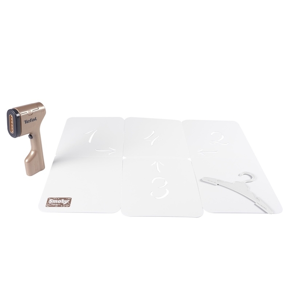 Ігровий набір Smoby Tefal з відпарювачем та органайзером для складання речей (7600330127) - Pampik