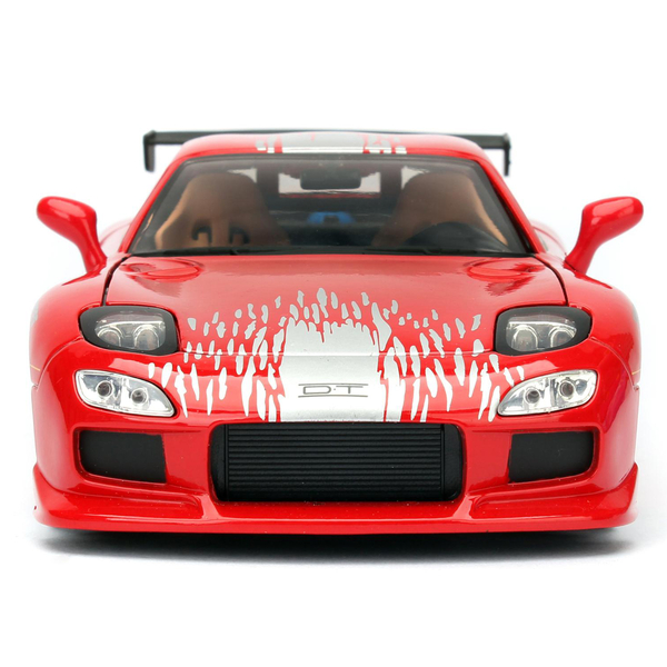 Машина металева Jada Форсаж Мазда RX-7, 1:24, червоний (9398338314R00) - Pampik - 4