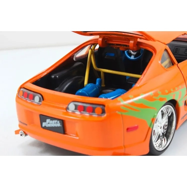 Машина металлическая Jada Форсаж Toyota Supra 1995, 1:24, оранжевый (9397168314R00) - Pampik - 9