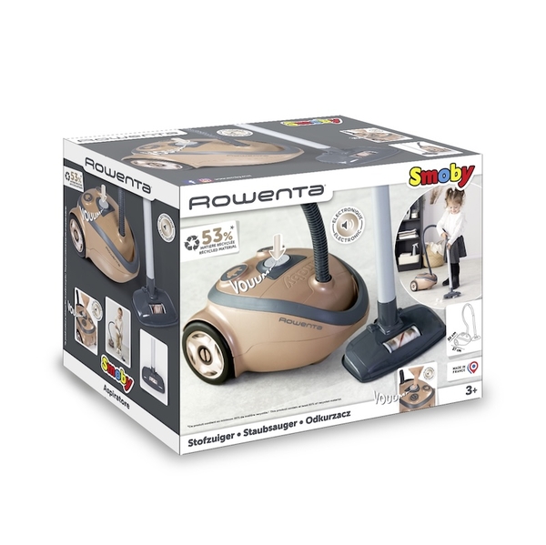 Іграшковий пилосос Smoby Rowenta зі звуковим ефектом (7600330222) - Pampik - 3