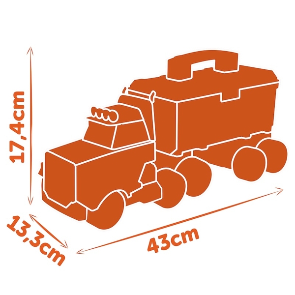 Игровой набор Smoby Black+Decker. Грузовик с шуруповертом и аксессуарами (7600360941) - Pampik - 3