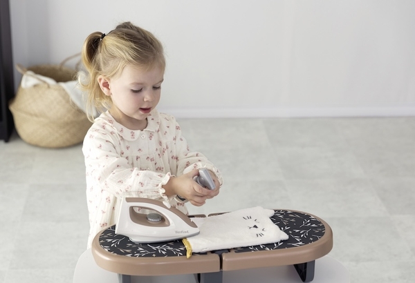 Игровой набор Smoby Складная доска для глажки Тефаль, с аксессуарами (7600330123) - Pampik - 3