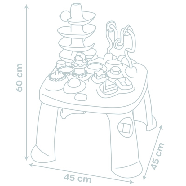 Дитячий ігровий стіл Smoby Little Активний розвиток (7600140320) - Pampik - 3