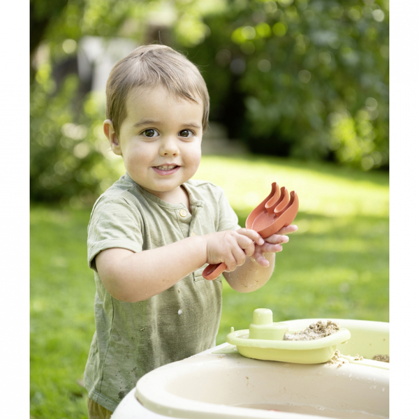 Игровой стол Smoby Life 2 в 1 для игры с песком и водой, с набором для песка, 18+ мес. (7600840111) - Pampik - 2