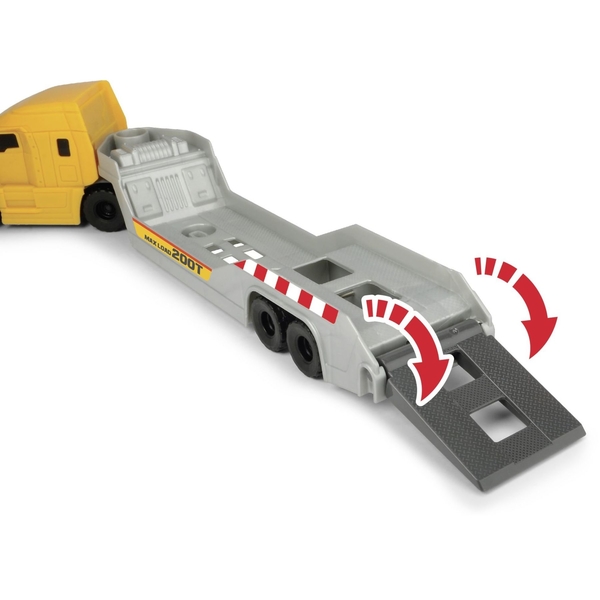 Ігровий набір Dickie Toys Вантажівка Мак з технікою Вольво, 32 см (3725005) - Pampik - 10