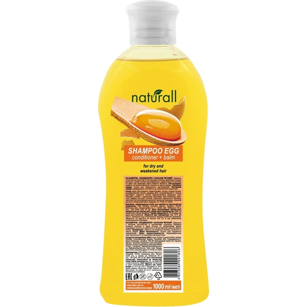 Шампунь-кондиціонер Natural Spa Яєчний, 1 л - Pampik