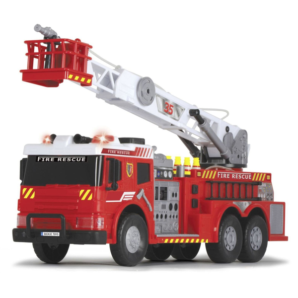Функціональне авто Dickie Toys Пожежна команда, зі звуком, світлом та водним ефектом, 62 см (3719015) - Pampik - 4