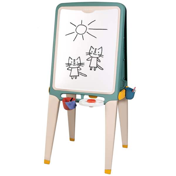 Двухсторонний мольберт Smoby Буквы и цифры (7600410106) - Pampik