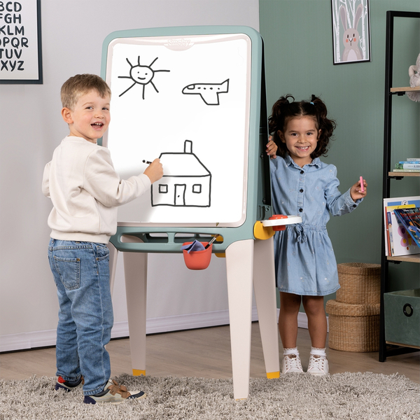 Двухсторонний мольберт Smoby Буквы и цифры (7600410106) - Pampik - 7