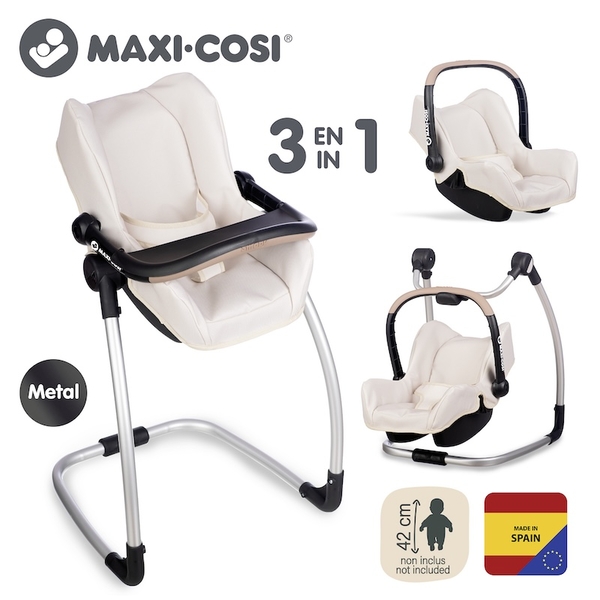 Крісло для ляльки Smoby Maxi-Cosi 3 в 1. Айворі (7600240245) - Pampik - 2