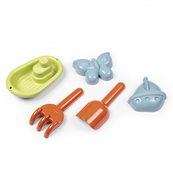 Игровой стол Smoby Life 2 в 1 для игры с песком и водой, с набором для песка, 18+ мес. (7600840111) - Pampik - 5