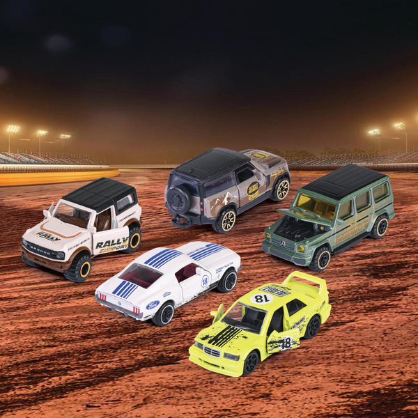 Набор металлических машинок Majorette КастХедс Премиум, 7.5 см, 5 шт. (8504105002) - Pampik - 4