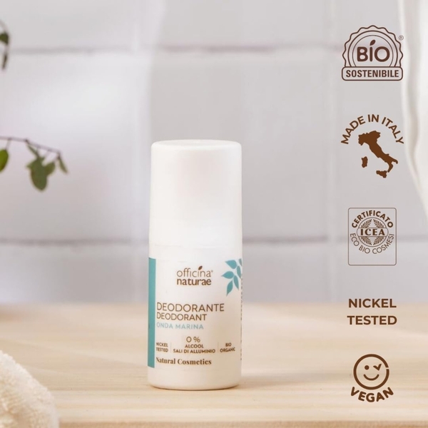 Органічний кульковий дезодорант Officina naturae Морська хвиля, 50 мл - Pampik - 3