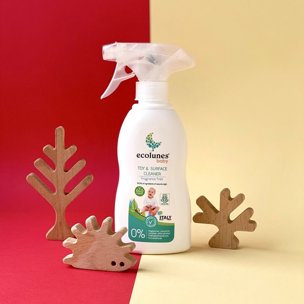 Гіпоалергенний органічний засіб для миття іграшок та всіх предметів дитячої кімнат﻿и Ecolunes, 300 мл - Pampik - 2