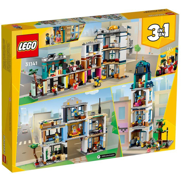 Конструктор LEGO Creator Центральна вулиця 3 в 1, 1459 деталей (31141) - Pampik - 8