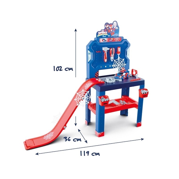 Игровой набор Smoby Toys Спиди. Мастерская с машинкой (7600360742) - Pampik - 3
