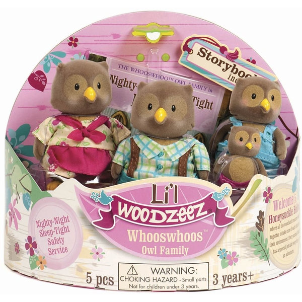 Набір фігурок Lil Woodzeez Сім'я Рад (6007M) - Pampik - 2