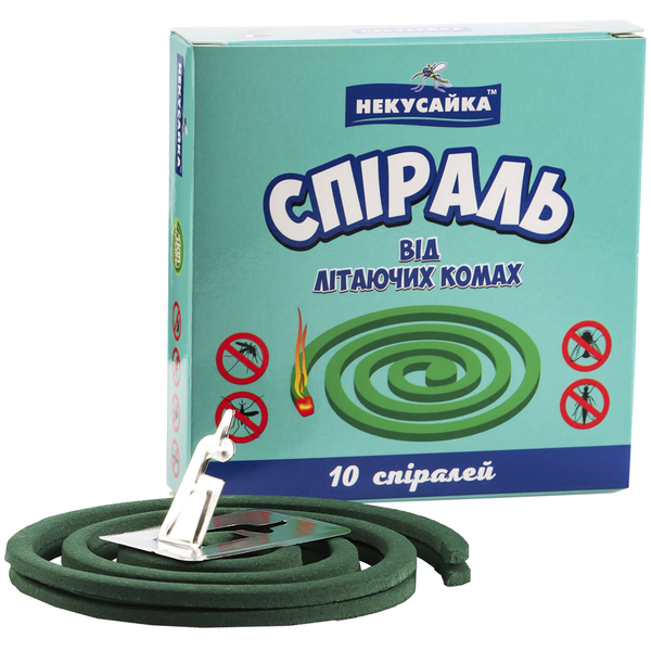 Спіраль Некусайка від літаючих комах, 10 шт. - Pampik