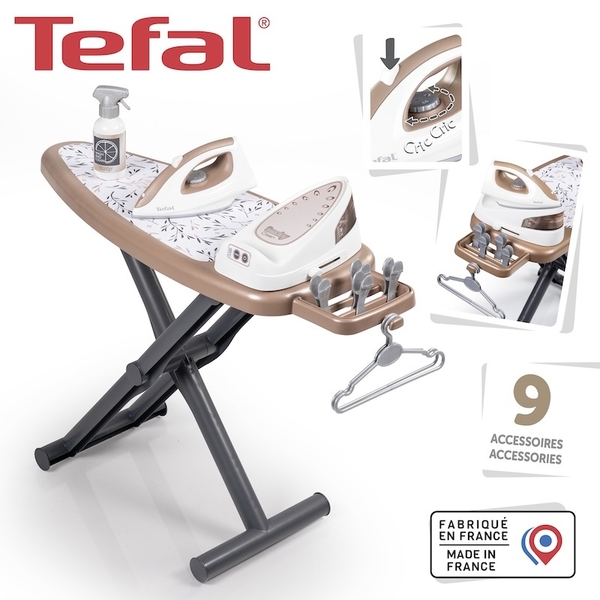 Игровой набор Smoby Паровая гладильная система Tefal, с аксессуарами (7600330125) - Pampik - 2