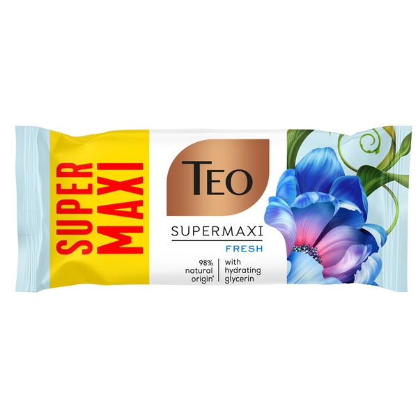 Mило тверде Teo Supermaxi Fresh, 140 г - Pampik