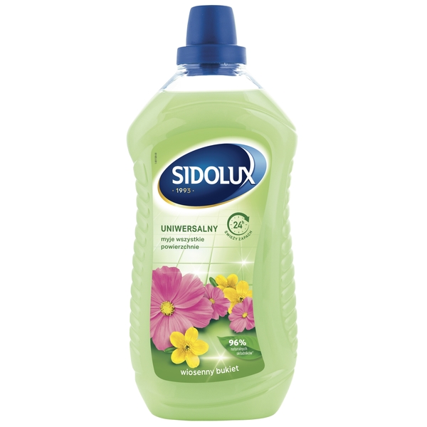 Универсальное средство для мытья различных поверхностей Sidolux Весенний букет, 1 л - Pampik