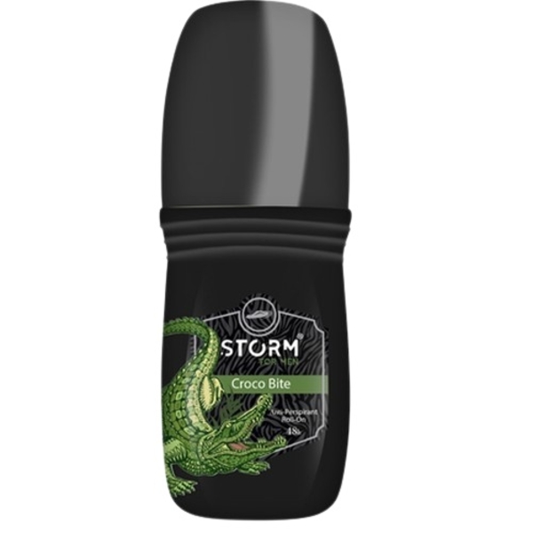 Чоловічий роликовий антиперспірант Storm For Men Croco Bite, 50 мл - Pampik