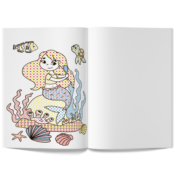 Чарівні водяні розмальовки. Русалоньки (F00024075) - Pampik - 6