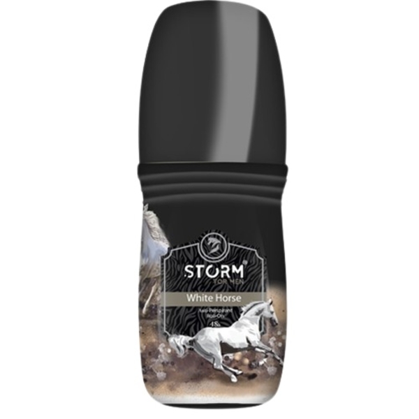 Чоловічий роликовий антиперспірант Storm For Men White Horse, 50 мл - Pampik