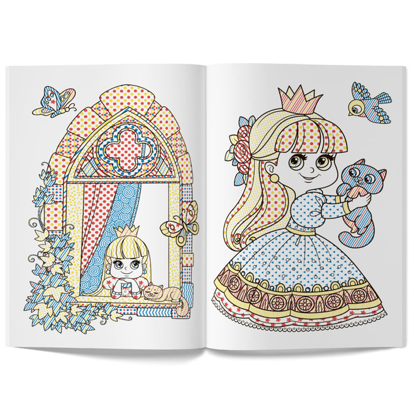 Чарівні водяні розмальовки. Принцеси (F00024245) - Pampik - 6