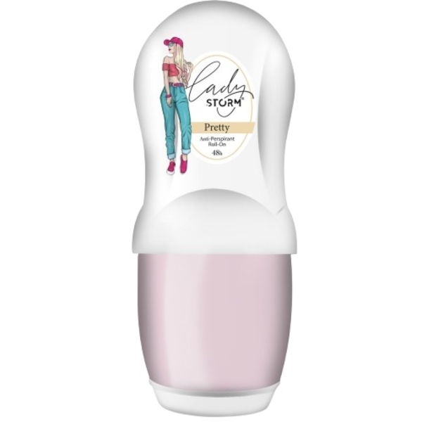 Жіночий роликовий антиперспірант Storm Lady Pretty, 50 мл - Pampik