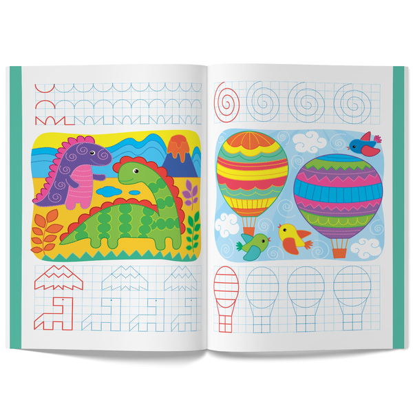 Перші багаторазові прописи. Готуємо руку до письма. Навчаємося писати правильно (F00028978) - Pampik - 6