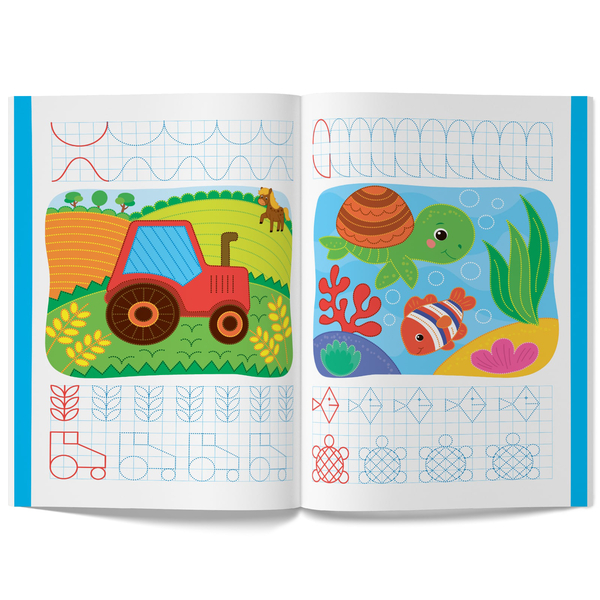 Перші багаторазові прописи. Готуємо руку до письма. Навчаємося писати правильно (F00028978) - Pampik - 5