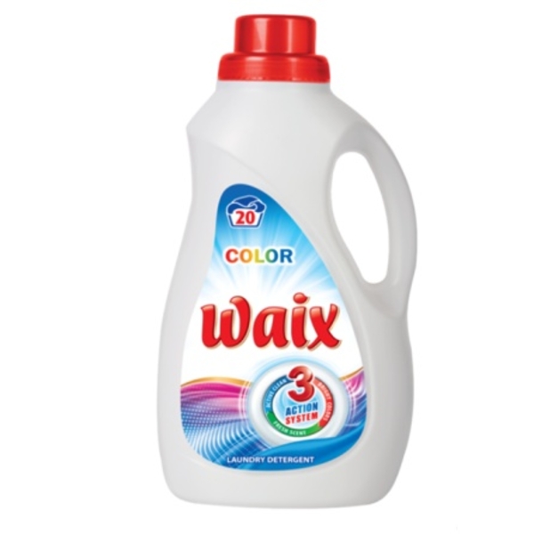 Жидкое средство для стирки Waix для белой и цветной ткани, 1.2 л - Pampik