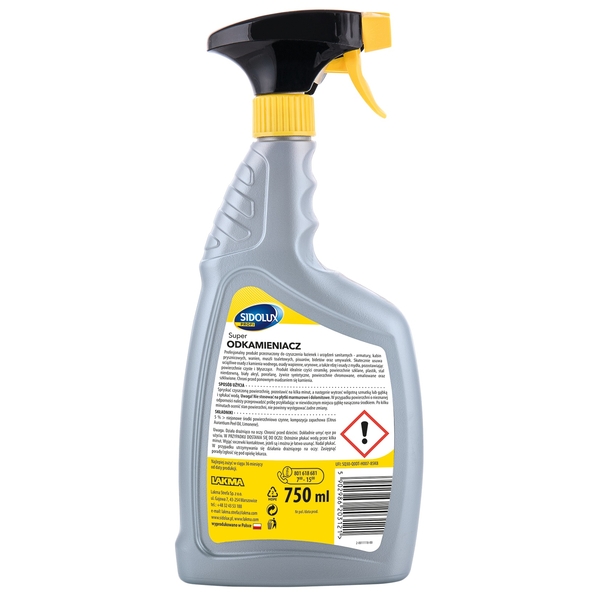 Засіб для видалення накипу Sidolux Profi, 750 мл - Pampik - 2