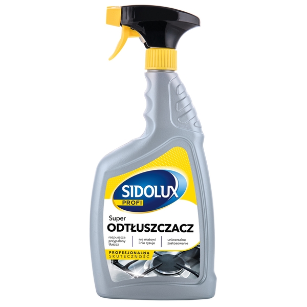 Засіб для знежирення Sidolux Profi, 750 мл - Pampik