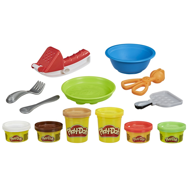 Ігровий набір для ліплення Hasbro Play-Doh Кухонне приладдя Spaghetti’n Meatballs Playset (E8680) - Pampik - 2