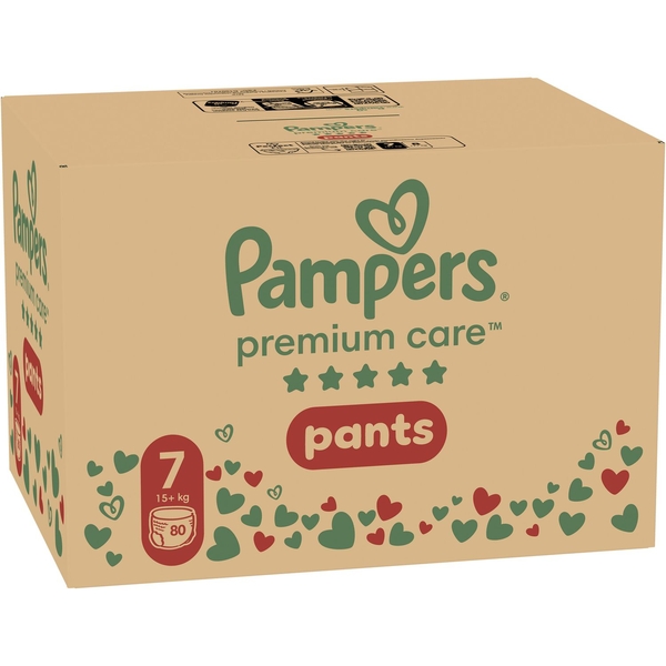 Подгузники-трусики Pampers Premium Care Pants 7 (15+ кг), 80 шт. - Pampik - 2