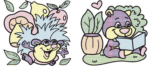 Водяні розмальовки. Ведмедик (F00013996) - Pampik - 2