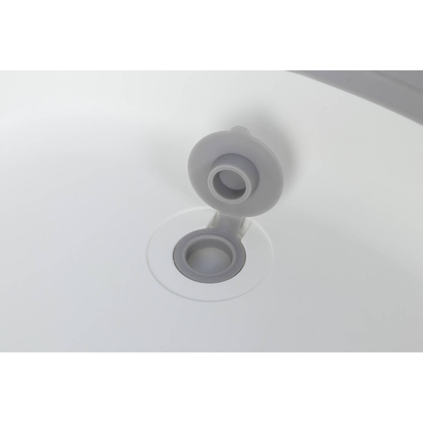 Набір для купання та сповивання Colibro Flip 2 в 1, білий з сірим (WA/CO/FLIP) - Pampik - 17