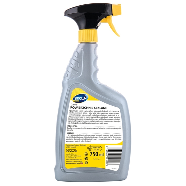 Засіб для скляних поверхонь Sidolux Profi, 750 мл - Pampik - 2