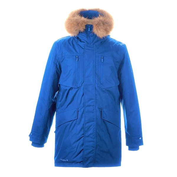 Куртка-парка зимняя Huppa David 1, р.XS, синий (12278120-70035-0XS) - Pampik