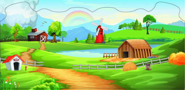 Багаторазовi налiпки. На фермі (F00017986) - Pampik - 2