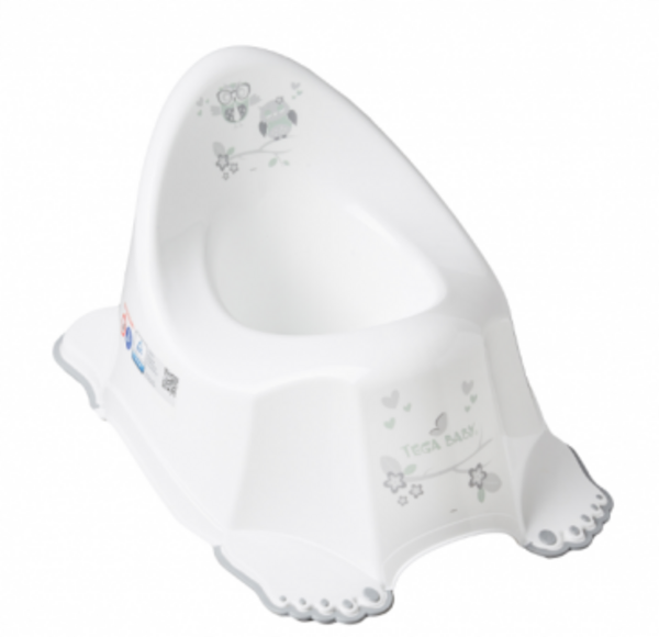 Горшок Tega Baby Сова, белый (SO-001-103) - Pampik