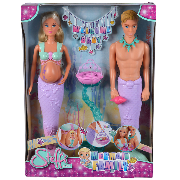 Ігровий набір Steffi Love Штеффі та Кевін Сім'я русалок (5733524) - Pampik - 10