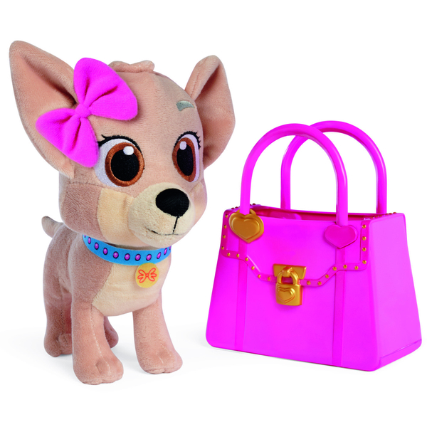 Іграшка Simba Собачка Chi Chi Love Чіхуахуа Зірка мультфільма, з сумочкою, 20 см (5890020) - Pampik