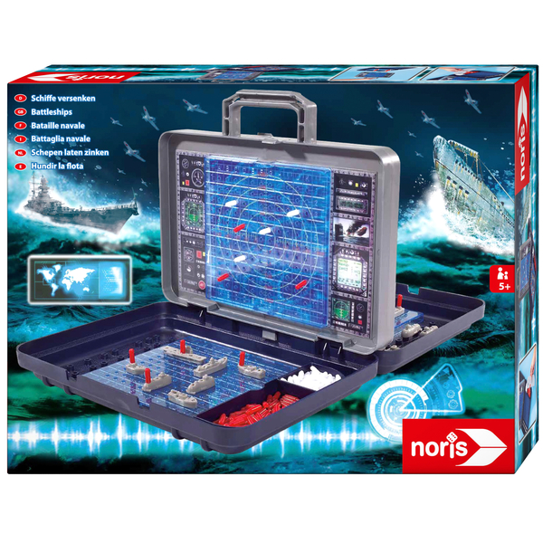 Настільна гра Noris Морський бій, у кейсі, 39 х 21 см (606100335) - Pampik - 6