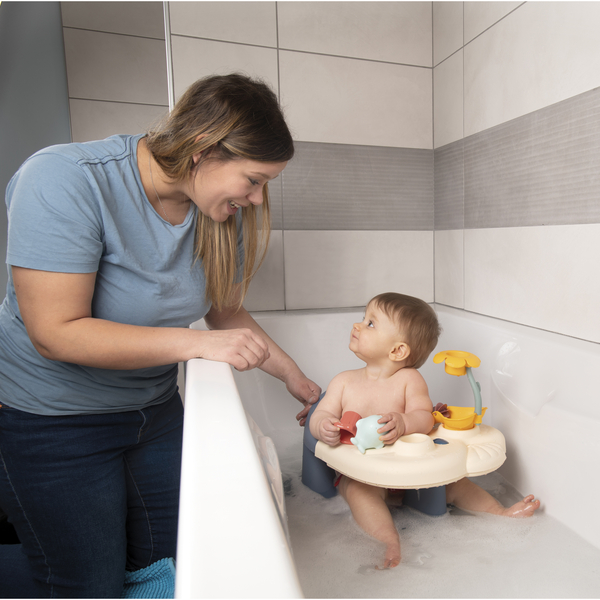 Стільчик для купання Smoby Little 2 в 1 з ігровою панеллю (140404) - Pampik - 4