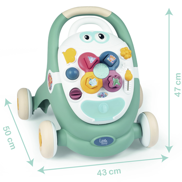 Навчально-ігровий центр Smoby Little 3 в 1 зі знімною панеллю (140304) - Pampik - 2