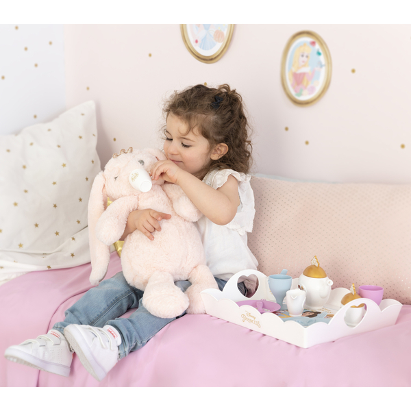 Сервірувальний візочок Smoby Дісней Принцеси зі знімним підносом з сервізом, 17 аксесуарів (312502) - Pampik - 5